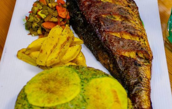 Sabzi Polo & Fish