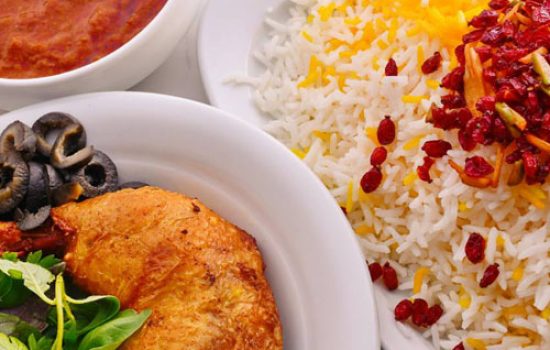 Zereshk Polo & Chicken